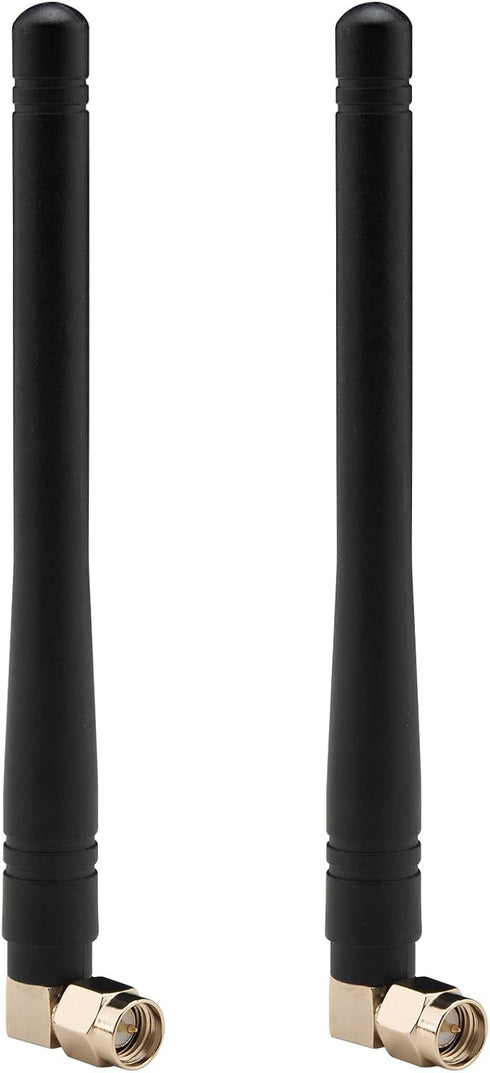 Kaunosta 315MHz 3dBi SMA Male Antenna (2-Pack) Right Angle Omni-Directional Antenna for Garage