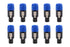 MOTOKU 10PCS Speakon 2 Pin Male Plug, Compatible Audio Cable Connectors for Speaker/Amplifier