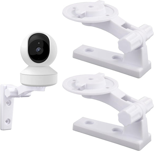 2pcs Camera Wall Mount Compatible with Reolink E1/E1 Pro, Adjustable Ceiling Camera Mount with 4 Rubber Plugs & Screws