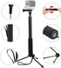 Telescopic Selfie Stick VVHOOY 11-37 inch Extendable with Tripod Adjustable Hand Grip for Action Camera