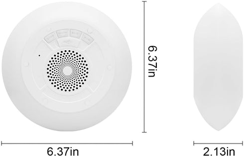 Vessena IPX7 Wireless Speaker with Lights, Waterproof Floating Pool Speaker, Portable Wireless Hot Tub Speaker