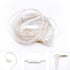 FAAEAL KZ ZST Earphone Upgraded Cable 0.75mm 2Pin Silver Plated Detachable Cable for KZ ZSR ED12 ES4 ZS10 Headphones