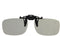 Wonderfulsight Circular Polarized Clip on 3D Glasses for RealD - Best Performance and Fit Available