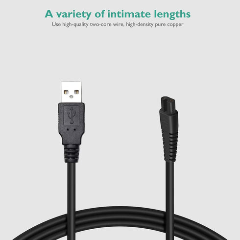 Nicwell Water Flosser Charger, Lnauy Power Cord Compatible with Nicwell F5025 COSLUS F5020E Cordless Portable Water