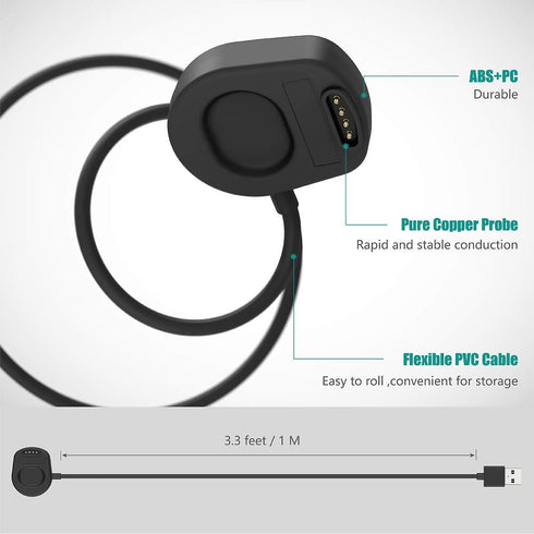 TUSITA Charger Compatible with Suunto 7 Smart Watch - 1M