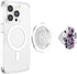 Purple Lavender Blossom Leaves Floral Girly PopSockets PopGrip for MagSafe