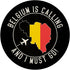 Belgium Is Calling And I Must Go, Belgium Flag PopSockets Swappable PopGrip