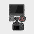 Triple Cold Shoe Mount Bracket, Camera Hot Shoe Mount Adapter with 1/4" Screw Holes for Flash Light Monitor