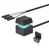 Desktop Computer PC Mechanical Power Switch: LED Power On/Off Button Extension for