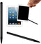 2Pcs Black Stylus Pens for Touch Screens, Universal Capacitive Stylus for iPad, Touch Screen Smartphones, Samsung Galaxy
