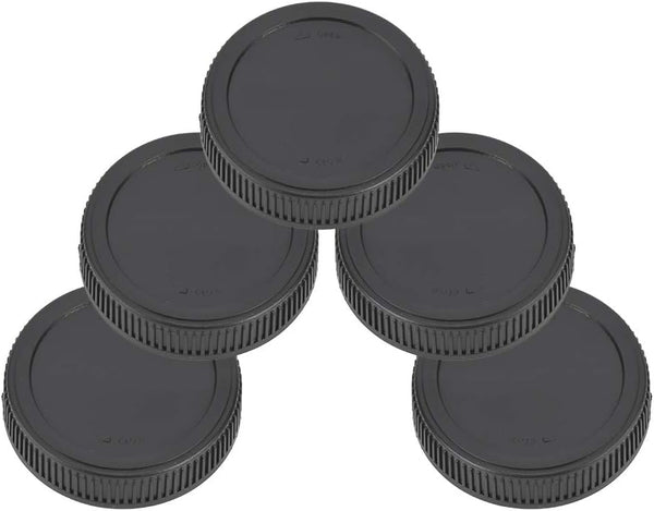 Camera Rear Lens, 5PCS Portable Plastic Cover for Olympus Lenses