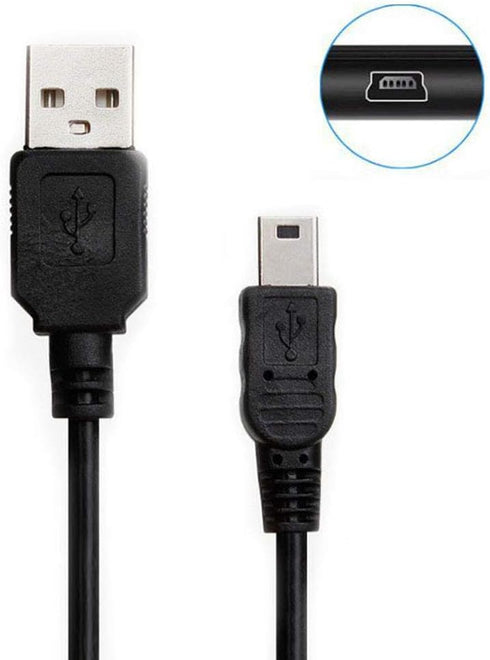 Mini USB Cable, USB Charging Cord Compatible with Uniden Bearcat BC125XLT, BC75AT, BCD325P2, BCD436HP, SR30C Handheld