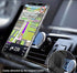 Case with Clip for Galaxy A10s, Nakedcellphone Black Rugged Cover with Finger Grip Stand, Built-in Mounting Plate, Belt