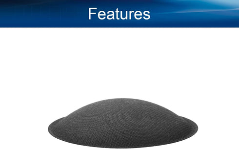 Heyiarbeit 4pcs Speaker Dust Cap, 65mm Diameter Subwoofer Paper Dome Coil Cover Caps