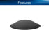 Heyiarbeit 4pcs Speaker Dust Cap, 65mm Diameter Subwoofer Paper Dome Coil Cover Caps