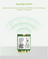 Wireless-AC8265 Dual Mode NIC Module for Jetson Nano Developer Kit, M.2 NGFF, Support 2.4GHz / 5GHz, 300Mbps / 867Mbps