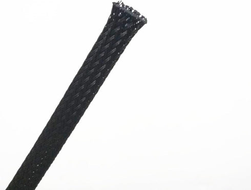 PET Black Cable Sleeve, 1/8 inch X 100ft