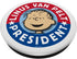 Peanuts Linus Van Pelt for President PopSockets Standard PopGrip