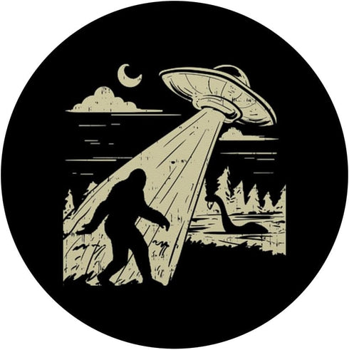 UFO Bigfoot Sasquatch Lochness Monster Alien Funny Believe Standard PopSockets PopGrip