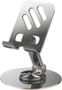 JUEJUEZI Foldable Cell Phone Stand, Metal Portable Phone Holder, Fully Adjustable Rotatable Cell