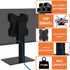 KKTONER 13 inch 43 inch 77LBs Universal TV Stand Base for to LED TV Table Top TV Mount Stand with Swivel Height