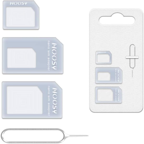 ReelWonder 4in1 USA Sim Card Adapter Covers All Standard Micro or Nano with