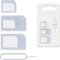 ReelWonder 4in1 USA Sim Card Adapter Covers All Standard Micro or Nano with