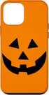 Jack O Lantern Orange Pumpkin Face Halloween Costume Case for iPhone 12 mini