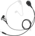 Radio Surveillance Earpiece Headset with Ptt Mic for Cobra Microtalk Walkie Talkies, 1 Pin Covert Ear Piece
