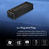 USB 3.0 to Gigabit Ethernet NIC Network Adapter, 10/100/1000Mbps Type-C to RJ45 LAN Card