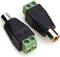 MOBOREST RCA Cable Audio Adapter - Phono RCA Male Plug to AV Screw Terminal Audio/Video Speaker Wire connectors