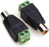 MOBOREST RCA Cable Audio Adapter - Phono RCA Male Plug to AV Screw Terminal Audio/Video Speaker Wire connectors