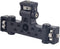 Rigdance Triple Phone Holder Tripod Mount Adaptor | 180-degree Tilt Head | Vlogging
