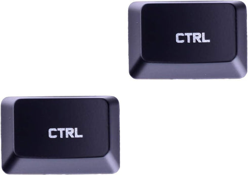 HUYUN Replacement Keycaps for Logitech G810/G Pro Keyboard Romer-G (Two CTRL Keys)