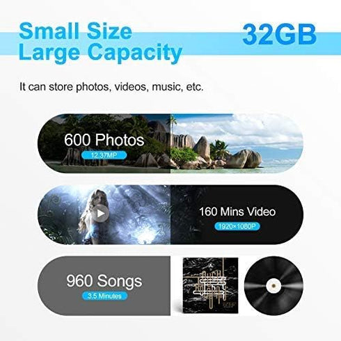 KOOTION 32GB Micro SD Card 2-Pack, Class 10 Micro SDHC UHS-I Memory Card, High Speed TF Card