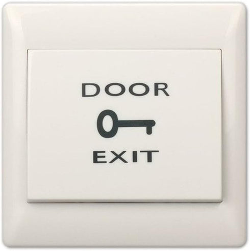 Wall Mount DoorDoor Exit Button Push Home Release Switch Panel Access Control Plastic by MENGQI-CONTROL