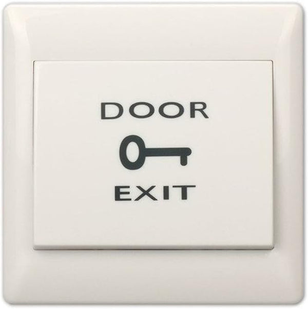 Wall Mount DoorDoor Exit Button Push Home Release Switch Panel Access Control Plastic by MENGQI-CONTROL