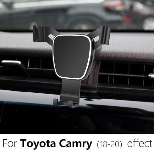 Car Phone Holder for 2018-2020 Toyota Camry, Auto Accessories Navigation Bracket Mobile Cell Phone Mount