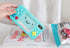 UnnFiko 3D Cartoon Game Case, Soft Rubber Protective Cover for iPhone XR, Creative Liquid Stars Design for Girls, Blue