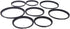 Andoer 18pcs Camera Lens Filter Metal Adapter Ring Kit, Filter Ring Adapter (9pcs Step Up & 9pcs Step Down)