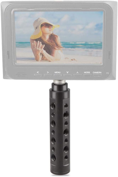 CAMVATE Aluminum Alloy Camera Handle Grip (Black) DSLR Stabilizer Light Mount for Camera Accessory Mount - 0967