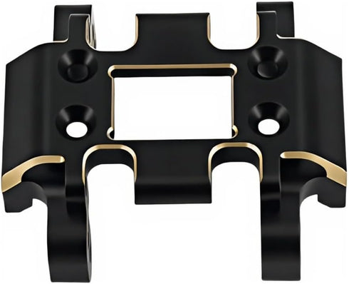 26g Ascent-18 1/18 Black Coating Brass Skid Plate Metal for Redcat Rc Car Upgrade Parts Remote Control Crawler
