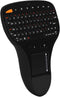 Hilitand 2 in 1 Multimedia Keyboard with Trackball Mouse and Touchpad, Mini QWERTY Keyboard for TV Box, Laptop, Computer