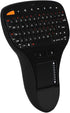 Hilitand 2 in 1 Multimedia Keyboard with Trackball Mouse and Touchpad, Mini QWERTY Keyboard for TV Box, Laptop, Computer