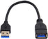 chenyang USB 3.0 Extension Cable, USB 3.0 Type A Male to Female Data Transfer Extension Cable 20cm