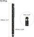 MECCANIXITY 10pcs Glitter Rhinestone Stylus Pens, Universal Metal Capacitive Pen for Touch Screens, Black
