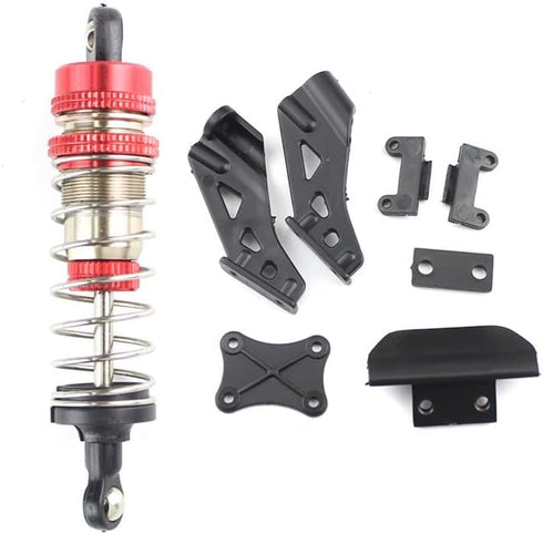 Haolahaola 2 Set 144001 1/14 1 Set 1 Set Set Replacement Part For For RC Car Parts: Shock Absorber Damper & RC Car Tail