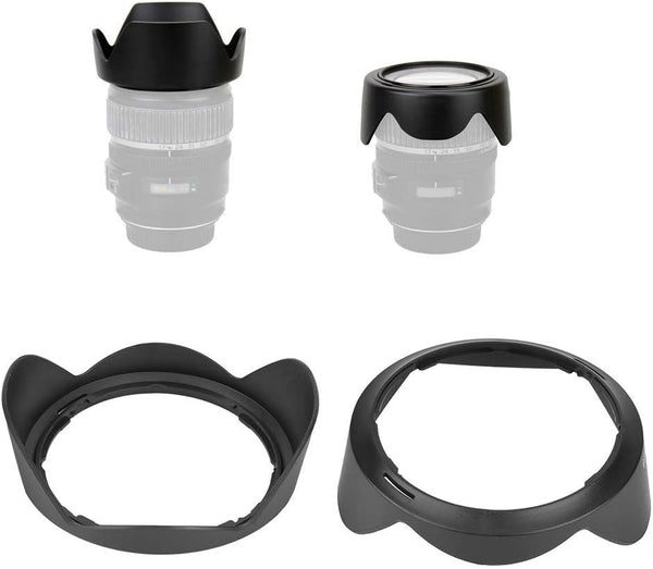 HB-23 Lens Hood - Sunshade Rainproof Cover Replacement 77mm for Nikon 17-35mm F/2.8D IFED, 18-35mm F/3.5-4.5G ED