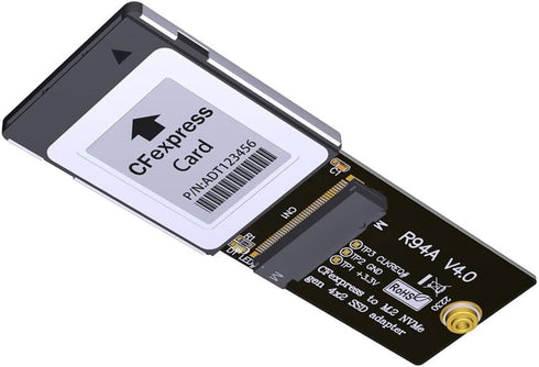 Xiwai NVMe 2230 M.2 M-Key CH SN530 SSD to CF-Express Type-B Adapter CFE for Xbox Series X&S PCIe4.0 Memory Card