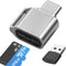 Mepsies Micro SD Card Reader, USB C SD Card Reader, Type C TF